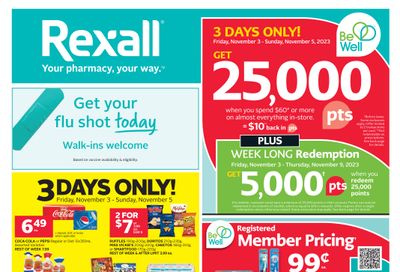 Rexall (AB, SK & MB) Flyer November 3 to 16