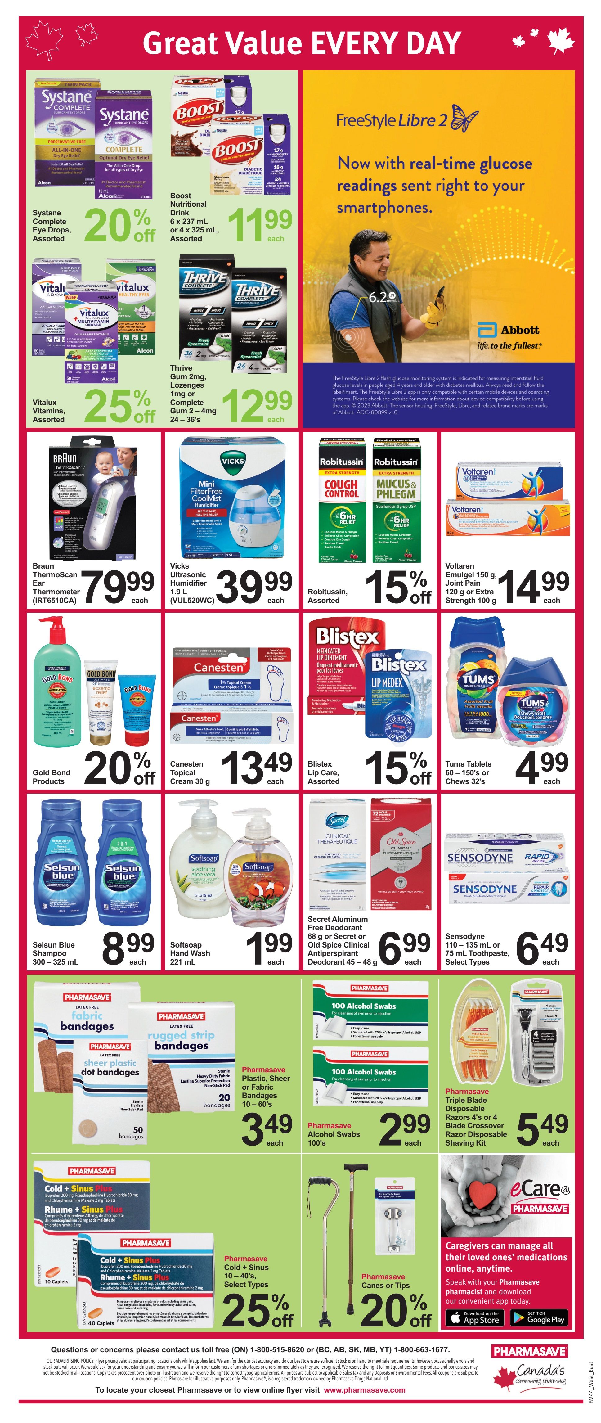 Pharmasave (West) Flyer November 3 to 16
