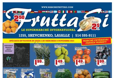 Frutta Si Flyer November 2 to 8