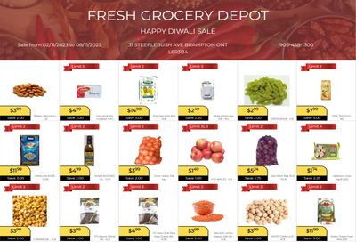 Fresh Grocery Depot Flyer November 2 to 8