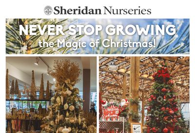 Sheridan Nurseries Flyer November 2 to 15