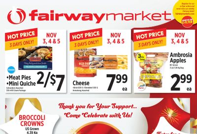 Fairway Market Flyer November 3 to 9