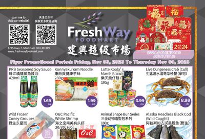 FreshWay Foodmart Flyer November 3 to 9