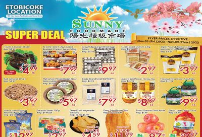 Sunny Foodmart (Etobicoke) Flyer November 3 to 9