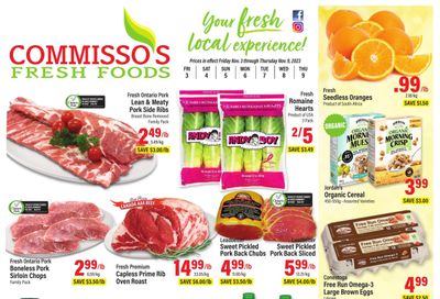 Commisso's Fresh Foods Flyer November 3 to 9