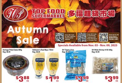 Top Food Supermarket Flyer November 3 to 9