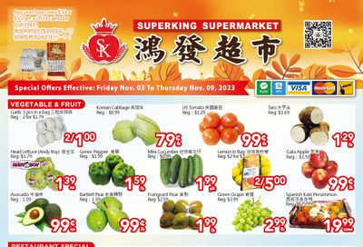 Superking Supermarket (North York) Flyer November 3 to 9