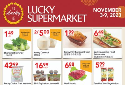 Lucky Supermarket (Edmonton) Flyer November 3 to 9