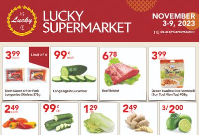 Lucky Supermarket (Winnipeg) Flyer November 3 to 9
