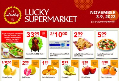 Lucky Supermarket (Surrey) Flyer November 3 to 9