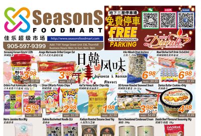 Seasons Food Mart (Thornhill) Flyer November 3 to 9