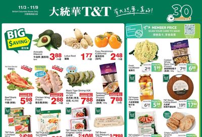 T&T Supermarket (BC) Flyer November 3 to 9