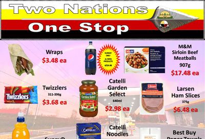 Two Nations One Stop Flyer November 3 to 9