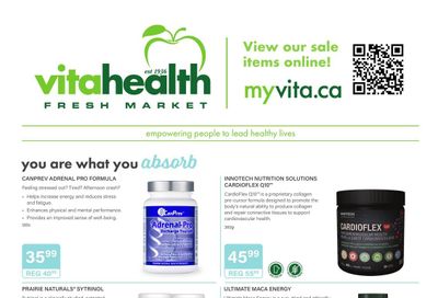 Vita Health Fresh Market Flyer November 2 to 22