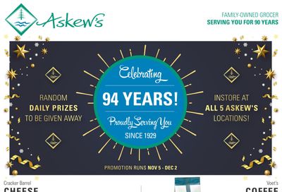 Askews Foods Flyer November 5 to 11