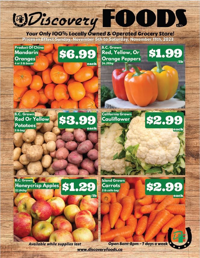Discovery Foods Flyer November 5 to 11