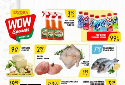 Tavora Foods Flyer November 6 to 12