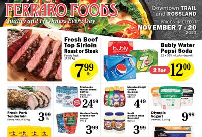 Ferraro Foods Flyer November 7 to 20