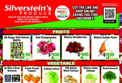 Silverstein's Produce Flyer November 7 to 13