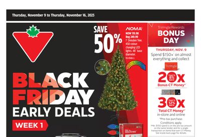 Canadian Tire (West) Flyer November 9 to 16
