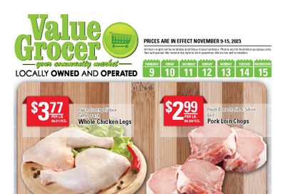 Value Grocer Flyer November 9 to 15