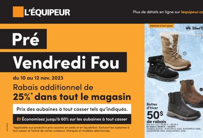 L'Équipeur Flyer November 9 to 15