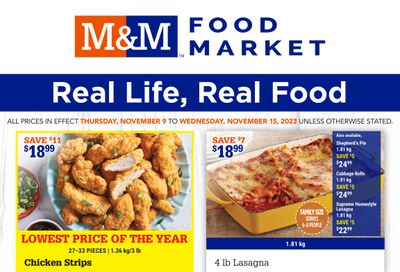 M&M Food Market (ON) Flyer November 9 to 15