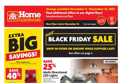 Home Hardware (ON) Flyer November 9 to 15