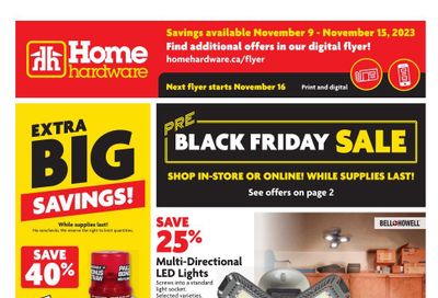 Home Hardware (BC) Flyer November 9 to 15