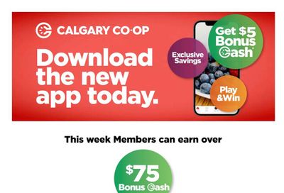 Calgary Co-op Flyer November 9 to 15