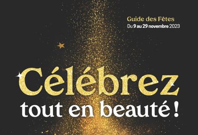 Uniprix Celebrate Beauty Flyer November 9 to 29