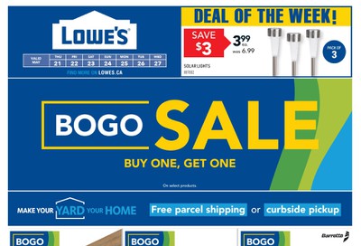 Lowe's Flyer May 21 to 27