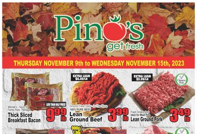 Pino's Flyer November 9 to 15