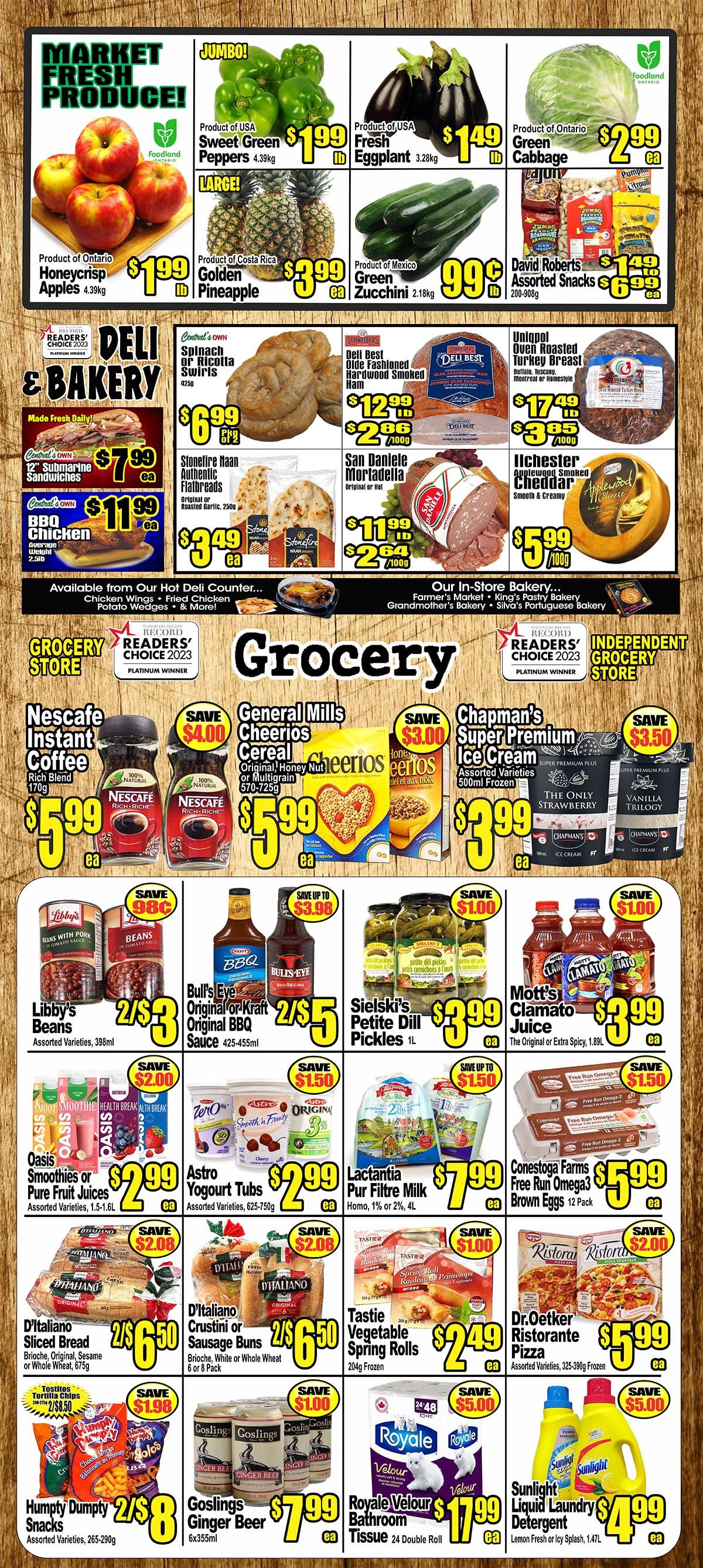 Central Fresh Market Flyer November 9 to 16