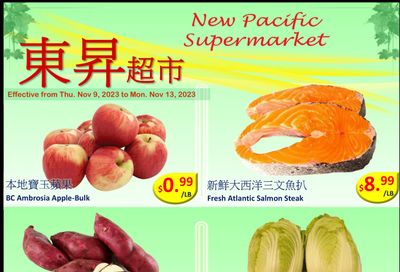 New Pacific Supermarket Flyer November 9 to 13