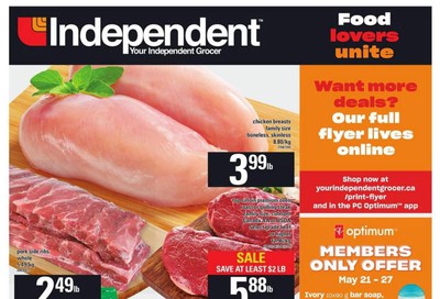 Independent Grocer (ON) Flyer May 21 to 27