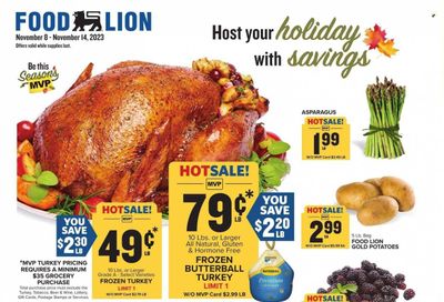 Food Lion (SC) Weekly Ad Flyer Specials November 8 to November 14, 2023