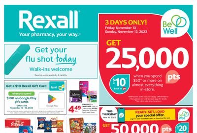 Rexall (AB, SK & MB) Flyer November 10 to 16
