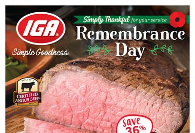 IGA Stores of BC Flyer November 10 to 16