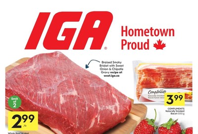 IGA (West) Flyer May 21 to 27