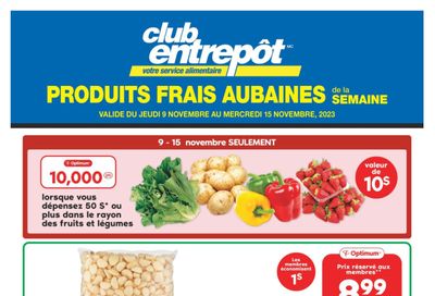 Wholesale Club (QC) Fresh Deals of the Week Flyer November 9 to 15