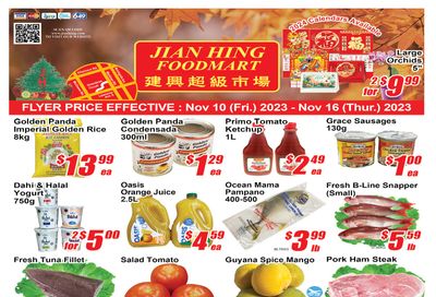 Jian Hing Foodmart (Scarborough) Flyer November 10 to 16