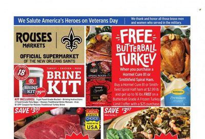 Rouses Markets (MS) Weekly Ad Flyer Specials November 8 to November 15, 2023