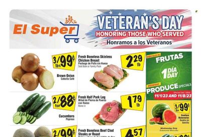 El Super (NM) Weekly Ad Flyer Specials November 8 to November 14, 2023
