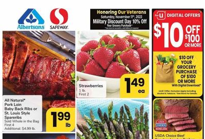 Safeway (AZ) Weekly Ad Flyer Specials November 8 to November 14, 2023