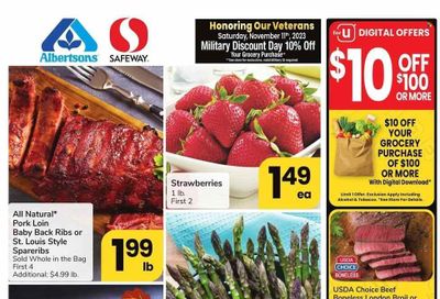 Safeway (AZ) Weekly Ad Flyer Specials November 8 to November 14, 2023