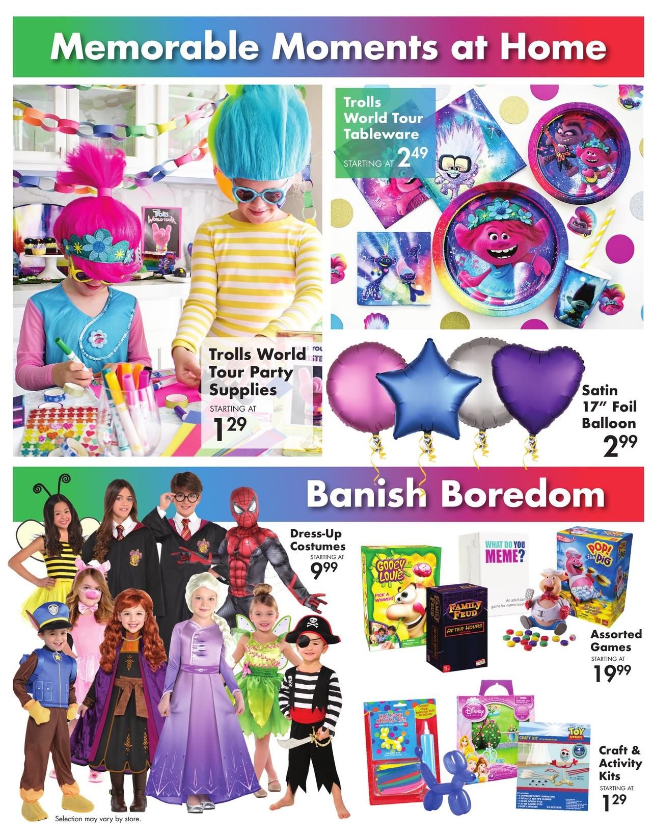 Party City Flyer May 20 to June 4