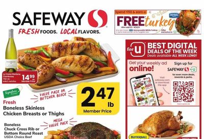 Safeway (CO) Weekly Ad Flyer Specials November 8 to November 14, 2023