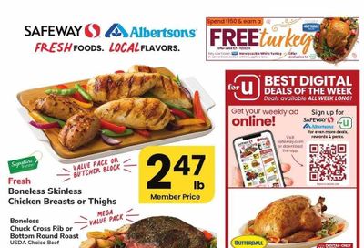 Safeway (CO, WY) Weekly Ad Flyer Specials November 8 to November 14, 2023