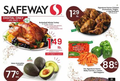 Safeway (CO) Weekly Ad Flyer Specials November 8 to November 14, 2023